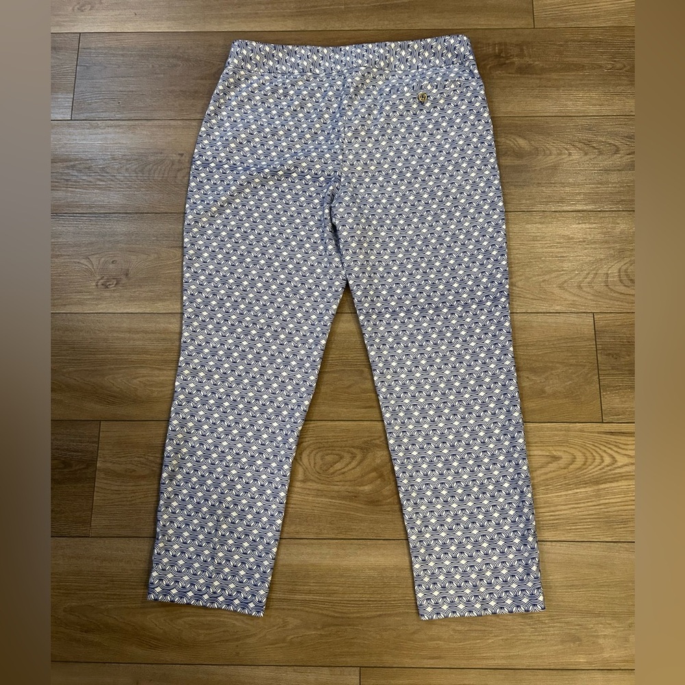 Sport Haley Golf Pants Women’s 14 Blue White Stretch Pull On NWT - Picture 3 of 9